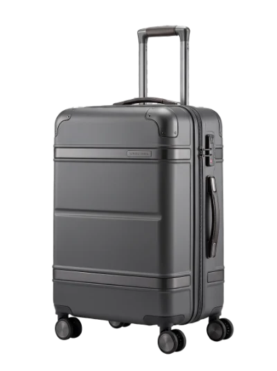 Grey Rolling Travel Suitcase