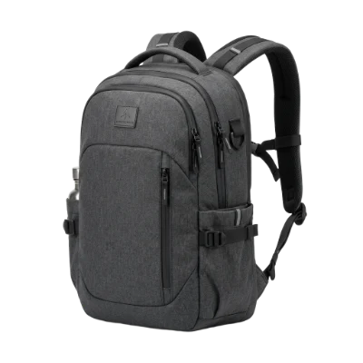 Grey Travel Laptop Backpack