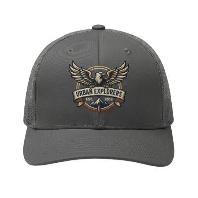 Grey Trucker Cap