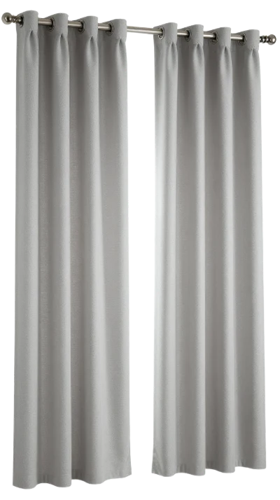 Grey Window Curtains