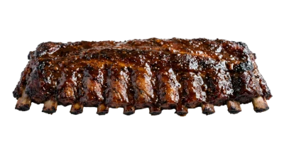 Grilled Barbecue Pork Ribs