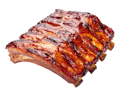 Grilled Barbecue Pork Ribs