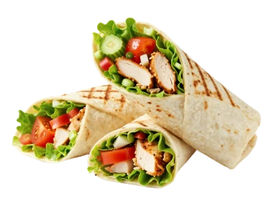 Grilled Chicken Wraps