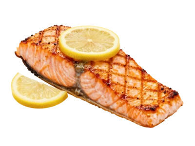 Grilled Salmon With Lemon