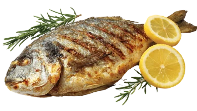 Grilled Sea Bream Fish