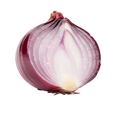 Half Red Onion