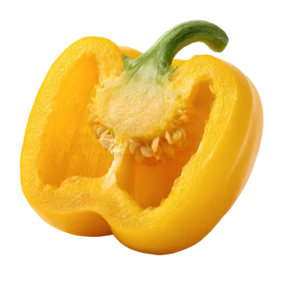 Half Yellow Bell Pepper