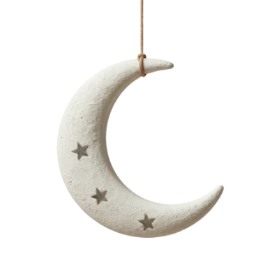 Hanging Moon Ornament