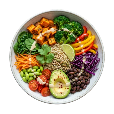 Healthy Vegetable Buddha Bowl