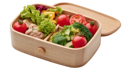 Healthy Wooden Bento Box