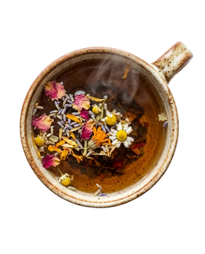 Herbal Flower Tea Cup