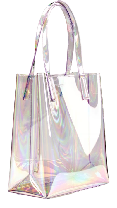 Holographic Clear Tote Bag