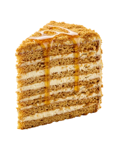 Honey Layer Cake Slice