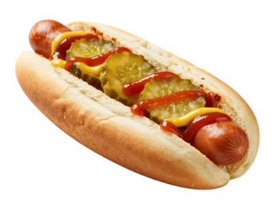 Hot Dog With Pickles