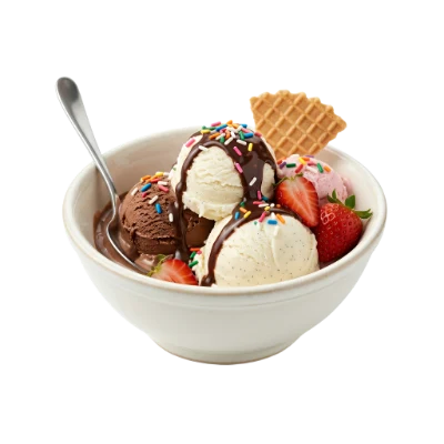 Ice Cream Sundae Bowl
