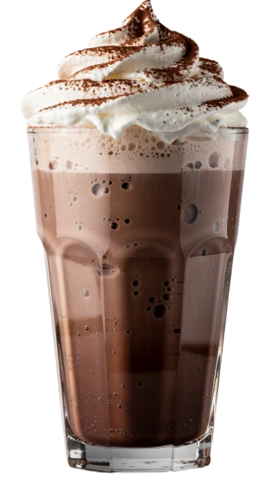 Iced Chocolate With Cream