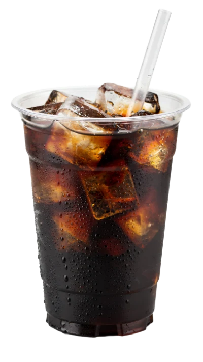 Iced Coffee In Cup