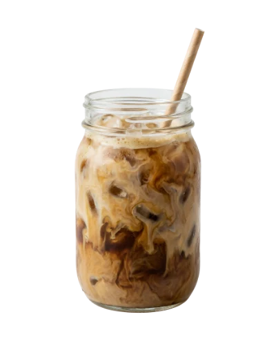 Iced Coffee Mason Jar