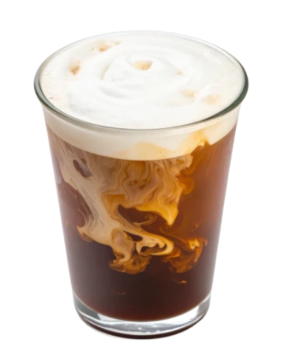 Iced Coffee With Cream