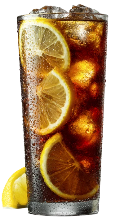 Iced Cola With Lemon