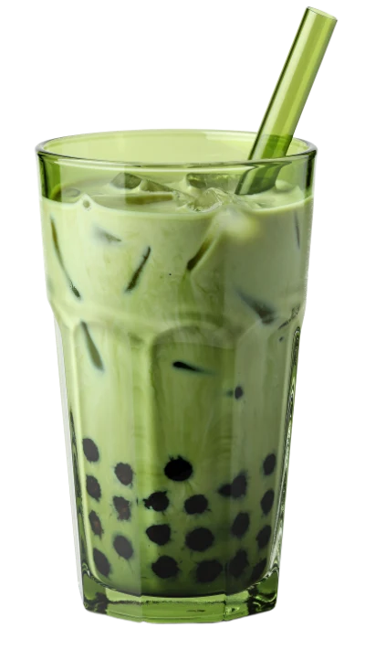 Iced Matcha Bubble Tea