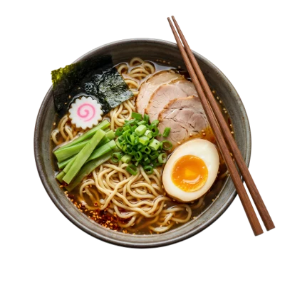 Japanese Ramen Noodle Soup