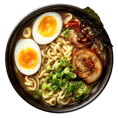 Japanese Ramen Noodle Soup