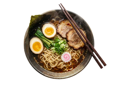 Japanese Ramen Noodle Soup