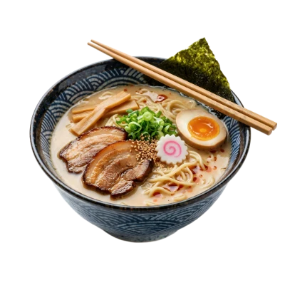 Japanese Tonkotsu Ramen Bowl