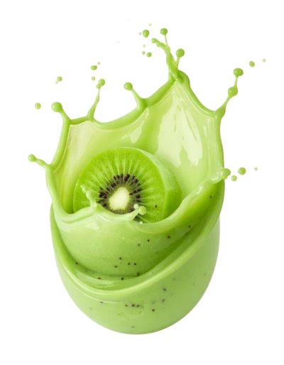 Kiwi Fruit Milk Splash