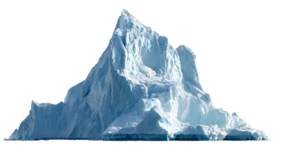 Large Floating Iceberg