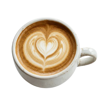 Latte Art Coffee Cup