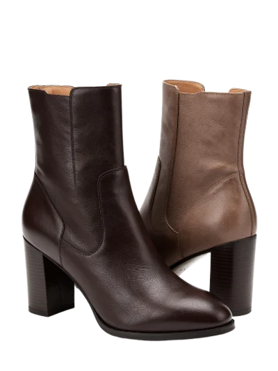 Leather Ankle Boots