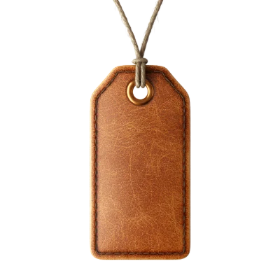 Leather Price Tag
