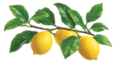 Lemon Branch Illustration