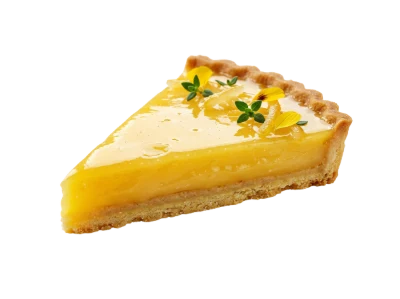 Lemon Tart Slice