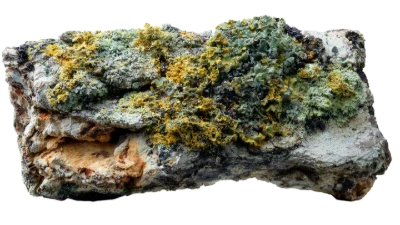 Lichen On Tree Bark