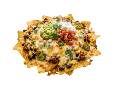 Loaded Beef Nachos Platter