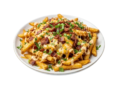 Loaded Cheese Bacon Fries