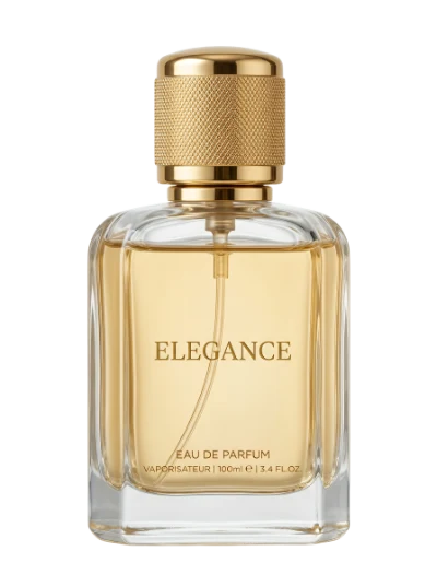 Luxury Gold Perfume Bottle
