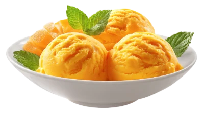 Mango Ice Cream Bowl