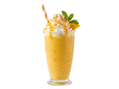 Mango Smoothie With Cream