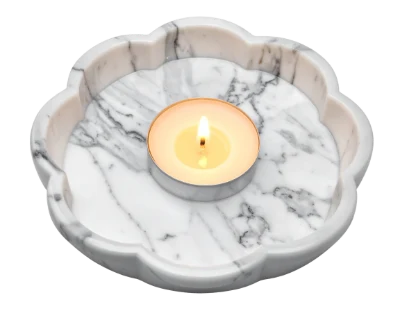Marble Candle Holder