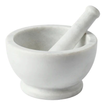 Marble Mortar And Pestle