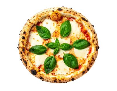 Margherita Pizza With Basil