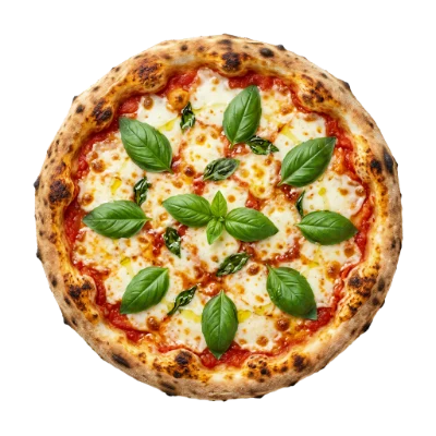 Margherita Pizza With Basil