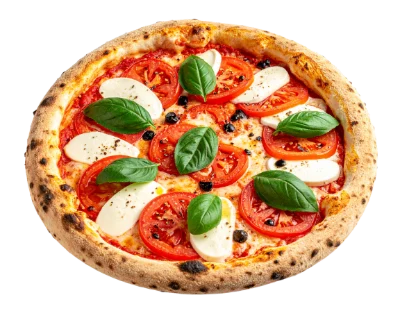 Margherita Pizza With Basil