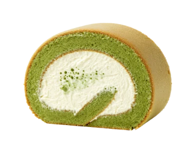 Matcha Cream Roll Cake