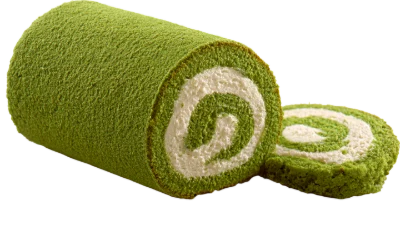 Matcha Swiss Roll Cake