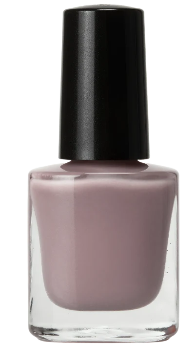 Mauve Nail Polish Bottle